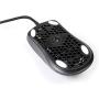 Gwolves Hati HTM Ultra Lightweight Honeycomb Design Wired Gaming Mouse 3360 Sensor - PTFE Skates - 6 Buttons - Only 61G (Gun Metal)