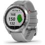 Garmin Approach S40, Stylish GPS Golf Smartwatch, Lightweight With Touchscreen Display, Gray/Stainless Steel