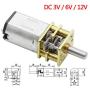 Bemonoc GA12-N20 Mini DC 3V 30RPM Speed Reduction Motor High Torque with Metal Gearwheel Replacement 3mm Shaft for DIY RC Car Robot Model Engine Toys Parts