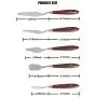 Painting Knife, 5-Piece Spatula Palette Knives with Stainless Steel Blade and Wooden Handle, Mixing Scraper Kit for Artist Oil Painting, Watercolor Oil Acrylic,Crafts, Rock, Face Painting Painting Knife, 5-Piece Spatula Palette Knives with Stainless Steel Blade and Wooden Handle, Mixing Scraper Kit for Artist Oil Painting, Watercolor Oil Acrylic,Crafts, Rock, Face Painting