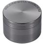 Golden Bell 4 Piece 2'' Spice Herb Grinder - Nickel Black