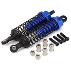 RCAWD Shock Absorber Damper A285004 70mm Oil Filled Adjustable Alloy Aluminum for Rc Car 1/16 Buggy Truck Upgraded Hop-Up Parts HPI HSP Traxxas Losi Axial Tamiya 2Pcs(Dark Blue)