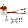 A2217-1500KV Brushless Motor for RC Boat Parts/ Fixed Wing 8/9inch Propellers, Such as 8040 8060 9045.