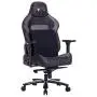 FANTASYLAB Big and Tall 440lb Metal Base Gaming Chair, Memory Foam Lumbar Seat Cushion, 4D Adjustable Arms Swivels & Reclines Ergonomic High-Back Racing Computer Desk Office Chair