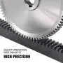 VEVOR 11PCS Metal Lathe Gears, Precise Mini Lathe Replacement Gears, Change Gear, Metal Gear Set 2x80T, 2x60T, 2x50T, 1x40T, 2x35T, 1x30T, 1xBelt Gear for CJ0618 Mini Lathes and Milling Machines VEVOR 11PCS Metal Lathe Gears, Precise Mini Lathe Replacement Gears, Change Gear, Metal Gear Set 2x80T, 2x60T, 2x50T, 1x40T, 2x35T, 1x30T, 1xBelt Gear for CJ0618 Mini Lathes and Milling Machines
