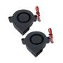 Furiga 5015 Fan 24v 50X50X15mm Blower Radial Cooling Fan DC Brushless 30cm Cable for 3D Printer Heat Sink 2PCS