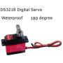 4 Sets DS3218 Update servo 20KG Full Metal Gear 25T Servo Arm Digital Servo Waterproof for Mechanical arm Fittings Baja Cars RC Cars,Control Angle 180