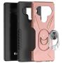 Topnow for LG K51 Case, LG Reflect Case, LG Q51 Case, [Military Grade] 12ft Drop Tested Rotatable Metal Ring Holder Compatible with Magnetic Car Kickstand Case for LG K51 (Rose Gold)