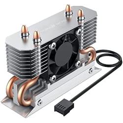 Titanium Micro TMHSFM3 Nitro M.2 NVME 2280 Heatsink Dual Cooler with 30mm PWM Fan