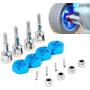 YU-NIYUT Wheel Modified Parts Metal Axle Hex Drive Hub Coupling for W.l.Toys A949 RC Car DIY RC Vehicle Modification Fun for Adults and Kids