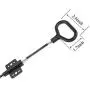 TOVOT 2 PCS 38.5” D-Ring Release Handle Pull Recliner Cable Replacements Release Pull Cables for Sofa Chair TOVOT 2 PCS 38.5” D-Ring Release Handle Pull Recliner Cable Replacements Release Pull Cables for Sofa Chair