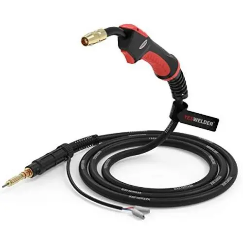 YESWELDER MIG Welding Gun Torch Stinger 100A 10ft, Replacement Hobart H-10/195957 H100S2-10/245924 For Hobart Handler 135/140/175/180/187 YESWELDER MIG Welding Gun Torch Stinger 100A 10ft, Replacement Hobart H-10/195957 H100S2-10/245924 For Hobart Handler 135/140/175/180/187