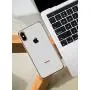 DTTO iPhone Xs Case, Clear Soft TPU Cover Case with Metal Luster Protactive Edge for Apple iPhone Xs(2018), Also Compatible with iPhone X(2017) 5.8 Inch, Gold