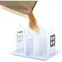 Kingsyard Bird Feeder House for Outside Metal Mesh Wild Bird Feeder Home with Triple Feeders for Finch Cardinal Weatherproof Garden Yard Outdoor Decoration, NOT Squirrel Proof Kingsyard Bird Feeder House for Outside Metal Mesh Wild Bird Feeder Home with Triple Feeders for Finch Cardinal Weatherproof Garden Yard Outdoor Decoration, NOT Squirrel Proof