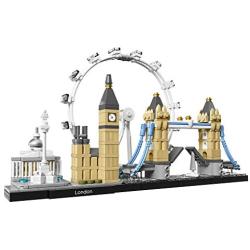 LEGO Architecture London Skyline Collection 21034 Building Set Model Kit and Gift for Kids and Adults (468 Pieces)