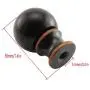 DZS Elec 1PC Brown Ball Lamp Finial Oil Rubbed Bronze Metal Ball Lamp Finial 1-1/2 Inch DZS Elec 1PC Brown Ball Lamp Finial Oil Rubbed Bronze Metal Ball Lamp Finial 1-1/2 Inch