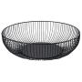 FanDuo Metal Wire Fruit Basket - Kitchen Countertop Fruit Bowl Vegetable Holder Decorative Stand for Bread, Snacks, Households Items Storage, Black FanDuo Metal Wire Fruit Basket - Kitchen Countertop Fruit Bowl Vegetable Holder Decorative Stand for Bread, Snacks, Households Items Storage, Black
