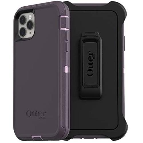 OtterBox DEFENDER SERIES SCREENLESS EDITION Case for iPhone 11 Pro Max - PURPLE NEBULA (WINSOME ORCHID/NIGHT PURPLE)