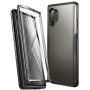 YOUMAKER Case for Samsung Galaxy Note 10 Plus, Built-in Screen Protector with Fingerprint ID Heavy Duty Full Body Shockproof Cover for Galaxy Note 10 Plus 6.8 Inch - Gun Metal/Black