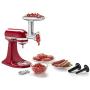 KitchenAid KSMMGA Metal Food Grinder Attachment, 2.5 lb, Silver
