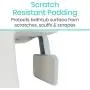 Vive Bathtub Rail - Heavy Duty Bathroom Tub Safety Rail for Elderly, Seniors, Handicap and Disabled - Clamp Railing Bath Support - Adjustable Shower Hand Grip - Handle Assist Grab Bar - Fits Most Tubs