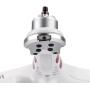 Owoda 4pcs/Set CNC Metal Motor Protect Mount Base Quick Release Reinforcement Plates Anti-Crack Kit for DJI Phantom 2 3 Series Drones (Silver)