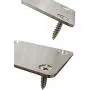Hyever 3 Pieces Flat Straight Brace Bracket Steel Metal Mending Fixing Plate,Brushed Finish 5.4'' × 1.9'' × 0.08'' Hyever 3 Pieces Flat Straight Brace Bracket Steel Metal Mending Fixing Plate,Brushed Finish 5.4'' × 1.9'' × 0.08''