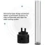 Water Cooling Tank, 190mm / 240mm / 300mm / 400mm50mm Diameter POM Cylindrical CPU Water Cooler Reservoir System Heat Sink Kit for PC Computer(400mm)