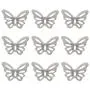 100PCS Mini Stainless Steel Butterfly Charms, Metal Insect Pendant Findings Supplies for Necklace Bracelet Jewelry Making Craft DIY Findings Accessories Supplies Parts 0175 100PCS Mini Stainless Steel Butterfly Charms, Metal Insect Pendant Findings Supplies for Necklace Bracelet Jewelry Making Craft DIY Findings Accessories Supplies Parts 0175