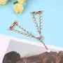 TOMAZON Stylish Bracelet Compatible for Apple Watch Band 38mm 40mm Series SE/6/5/4/3/2/1, Metal Heart Links Simple Dressy iWatch Wristband Bangle with Love Pendant for Women Girl, Rose Gold / white TOMAZON Stylish Bracelet Compatible for Apple Watch Band 38mm 40mm Series SE/6/5/4/3/2/1, Metal Heart Links Simple Dressy iWatch Wristband Bangle with Love Pendant for Women Girl, Rose Gold / white