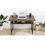 WOHOMO Computer Desk with Shelf, Modern Industrial Writing Desk with Bookshelf for Home Office, Sturdy Metal Frame, Easy Assembly, Rustic Walnut WOHOMO Computer Desk with Shelf, Modern Industrial Writing Desk with Bookshelf for Home Office, Sturdy Metal Frame, Easy Assembly, Rustic Walnut