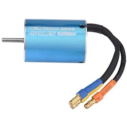 Zouminy 4 Poles 2838 Brushless Motor for 1/12 1/14 RC Car Part Accessory(6200KV)