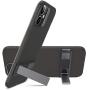 ESR Metal Kickstand Case Compatible with iPhone 12 Mini 5.4-Inch [Patented Two-Way Stand] [Reinforced Drop Protection] [Soft and Flexible Back] - Translucent Black