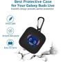 Stitch Silicone Case for Samsung Galaxy Buds Live, 5 in 1 Silicone Accessories Set Protective Cover,Silicone Case/Keychain/Carabiner/Metal dust Sticker/Cleaning Brush