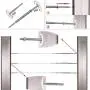 Muzata 1/8'' Cable Railing Kit,10Pack Lag Swage Turnbuckle Tensioners and 10pack End Fittings,T316 Marine Grade Stainless Steel,10Pair Wire Rope Rail Hardware CK21,Series CA1 CD2 CS2