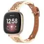 VISOOM Metal Bracelet Compatible with Fitbit Versa 3/ Fitbit Sense Watch Band for Women Men-Stainless Steel Loop Replacement Bands Wristband Strap for Fitbit Versa 3/Fitbit Sense Smartwatch