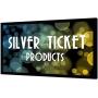 Silver Ticket Products STR Series 6 Piece Home Theater Fixed Frame 4K / 8K Ultra HD, HDTV, HDR & Active 3D Movie Projection Screen, 16:9 Format, 92'' Diagonal, Woven Acoustic Material STR-16992-WAB