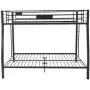 ACME Limbra Full XL/Queen Bunk Bed - 38005 - Sandy Black ACME Limbra Full XL/Queen Bunk Bed - 38005 - Sandy Black