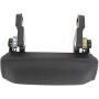 Exterior Front Door Handle Compatible with MAZDA PICKUP 2001-2010 RH=LH Textured Black Metal