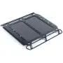 LCX Racing 1/10th RC Crawler Car Metal w/Carbon Fiber Luggage Tray Roof Rack for TRX6 TRX-6 G63, Upgrades Parts Accessories