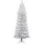 Vickerman White Salem Pencil Pine Tree with 217 Tips, 4.5-Feet by 24-Inch