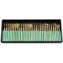 SE 30-Piece Set of Titanium-Coated Diamond Burrs, Grits 120-150 - 82331TF