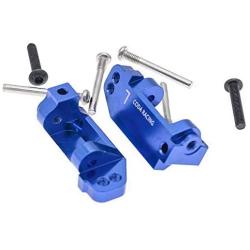 RC Alloy Caster Block for Traxxas 1/10 2WD Slash, Stampede, Rustler, Nitro Slash-Replaces Part 3632(Pair)