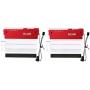 Gelid Solution Lumen RGB RAM Memory Cooling Kit 2pcs - Fully Automatic RGB Mode - Double-Side Vest Heatsink - Red