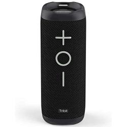 Tribit StormBox Bluetooth Speaker - 24W Portable Speaker, 360° Full Surround Sound, Enhanced Bass, Wireless Dual Pairing, IPX7 Waterproof, 20-Hour Playtime, 66ft Bluetooth Range Outdoor Speaker