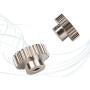 Woyisisi Metal Motor Gear 0.6M 25T Accessory Replacement Fit for 1/10 Electric RC Car