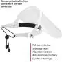 NoCry Safety Face Shield for Men and Women; Lightweight and Durable, with an Adjustable Headband, this Protective Safety Mask comes with 2 Reusable PC Visors NoCry Safety Face Shield for Men and Women; Lightweight and Durable, with an Adjustable Headband, this Protective Safety Mask comes with 2 Reusable PC Visors