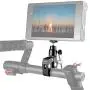 SMALLRIG Super Clamp Mount with Mini Ball Head Mount Hot Shoe Adapter with 1/4 Screw for LCD Field Monitor, LED Lights, Flash, Microphone, Gopro, Action Cam - 1124