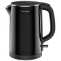 Electric Kettle, Miroco 1.5L Double Wall 100% Stainless Steel BPA-Free Cool Touch Tea Kettle with Overheating Protection, Cordless with Auto Shut-Off