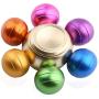 Fidget Hand Spinner Metal Elemental Power Orb Fidgeting Dragon Ball EDC ADHD Anxiety Focus Copper Bearing Figit Toys Finger Fingertip Gyro Stress Relief Xmas Birthday Gifts for Kids Adults(Rainbow)